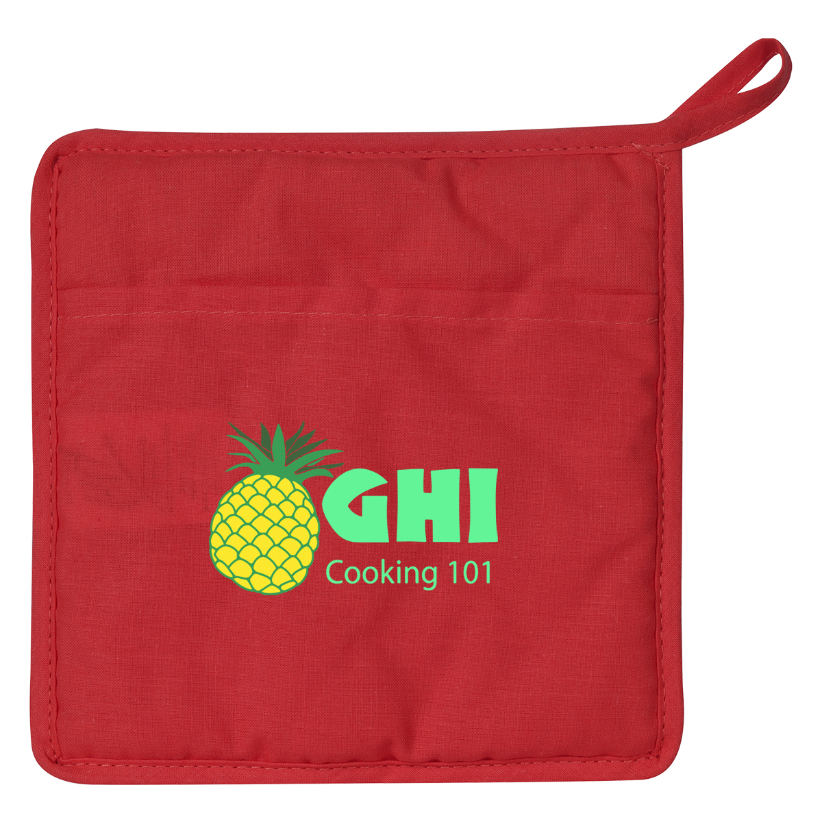 Quilted Cotton Canvas Pot Holder-HIT
