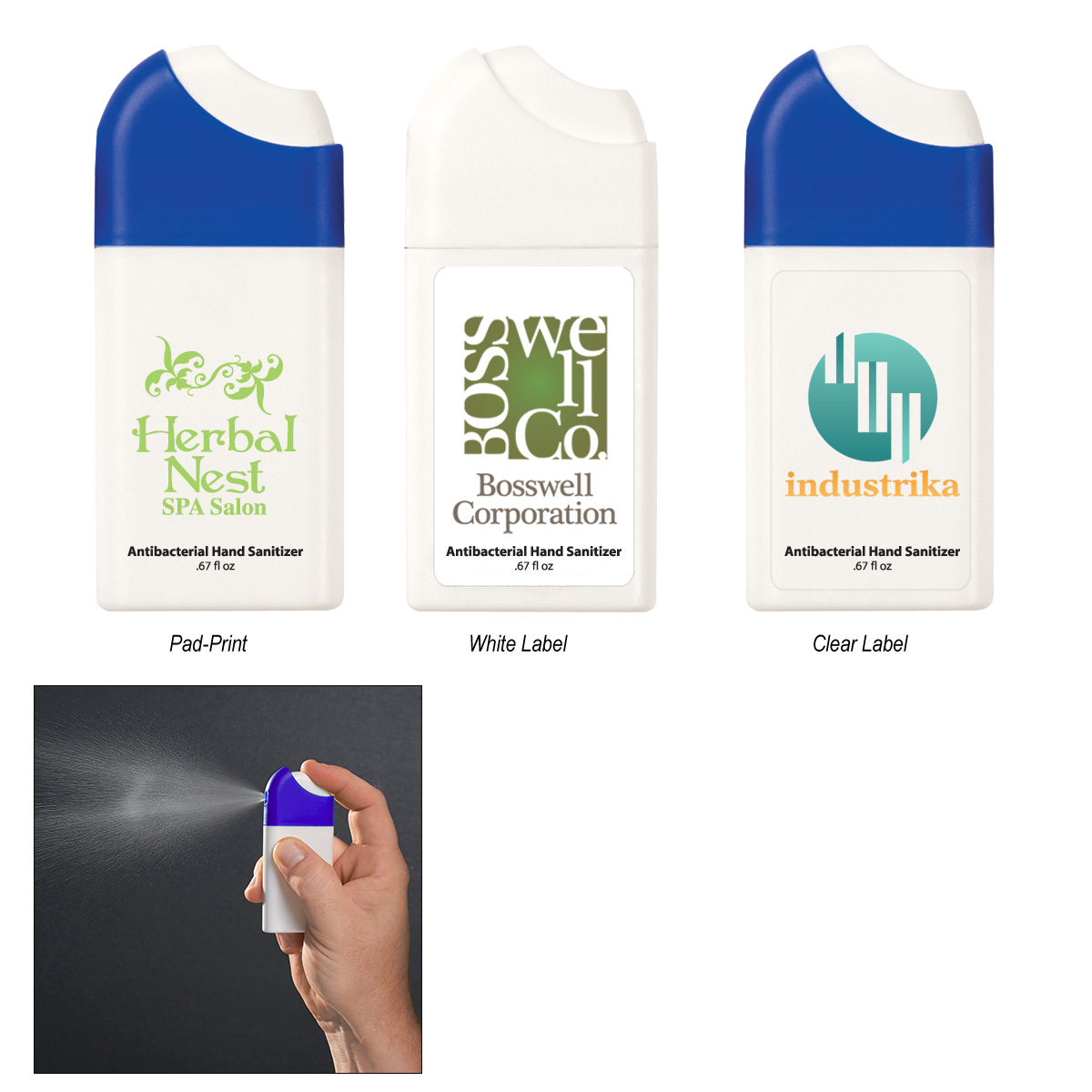 &#46;67 Oz&#46; Misting Hand Sanitizer Spray-HIT
