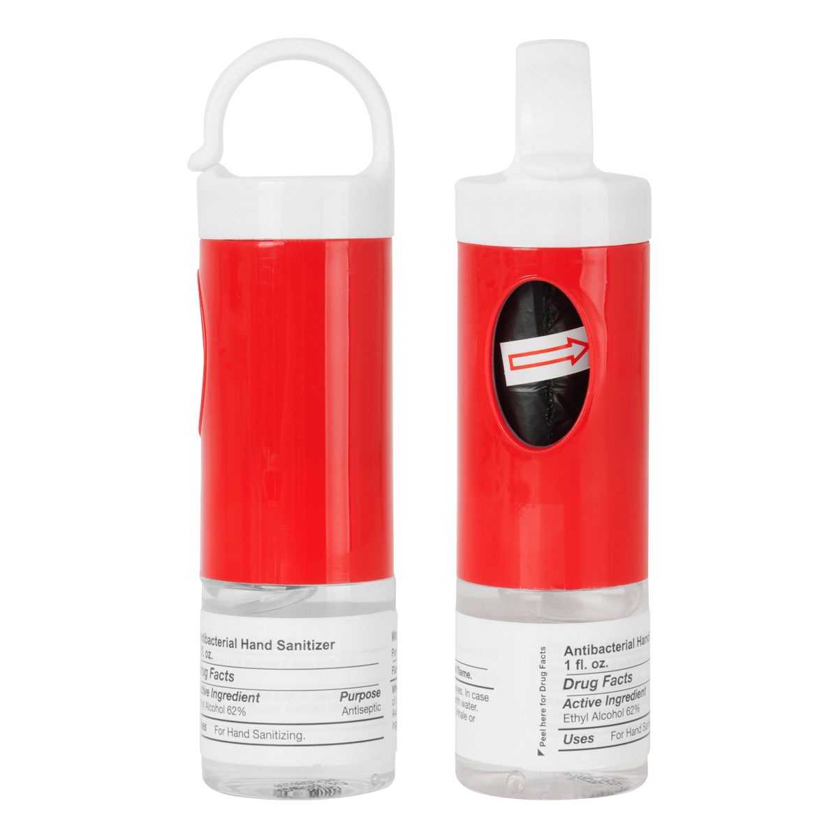 9508 Fresh & Clean Dog Bag Dispenser With 1 Oz. Hand Sanitizer Hit