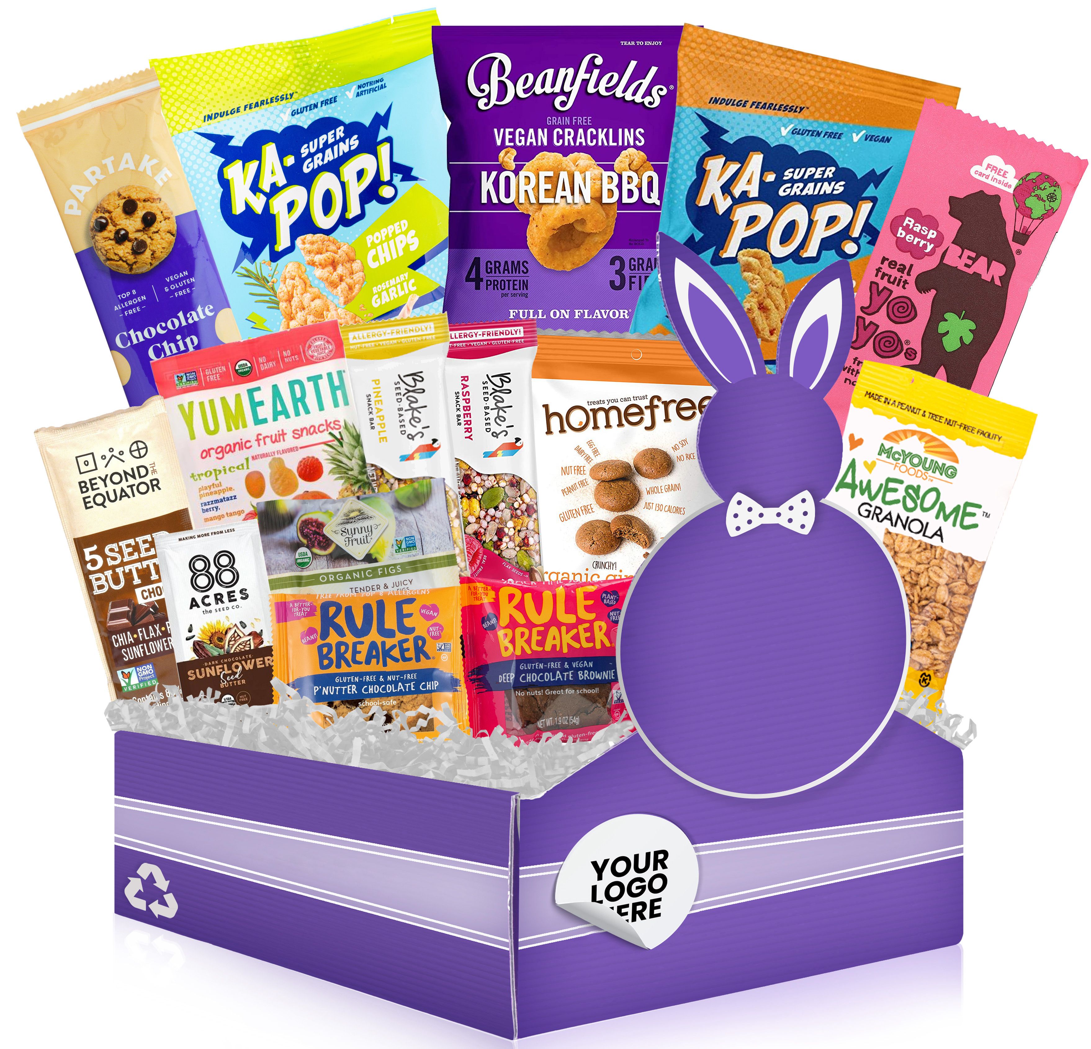 Bunny James Premium Top 8 Allergen Free Box (15 Count)-HIT