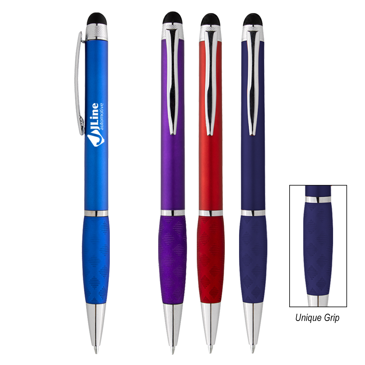 Crisscross Grip Stylus Pen
