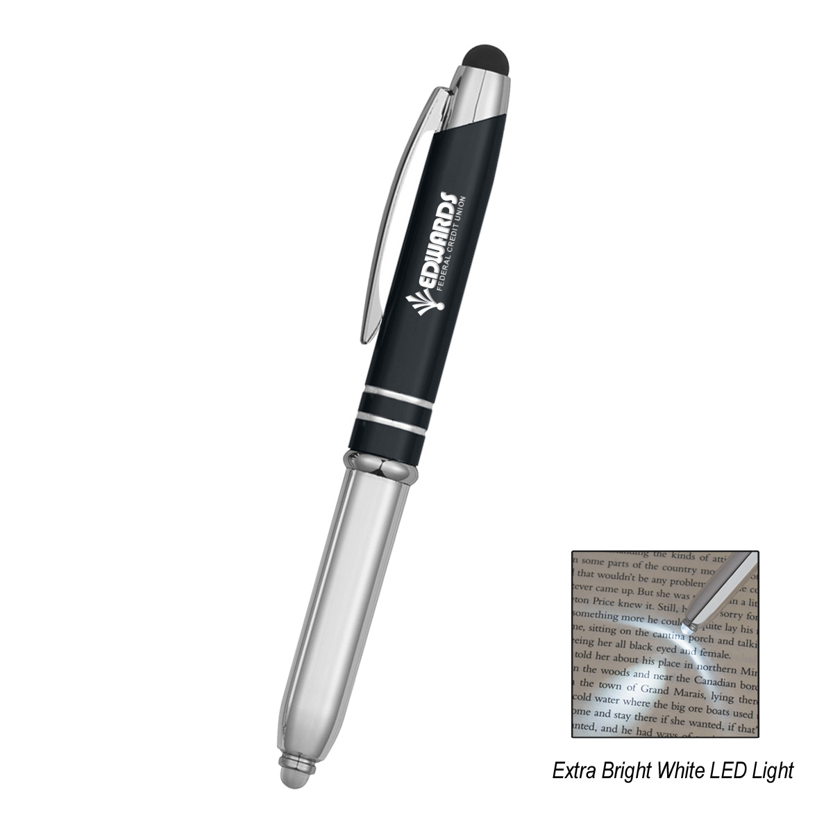 Ballpoint Stylus Pen With Light-HIT