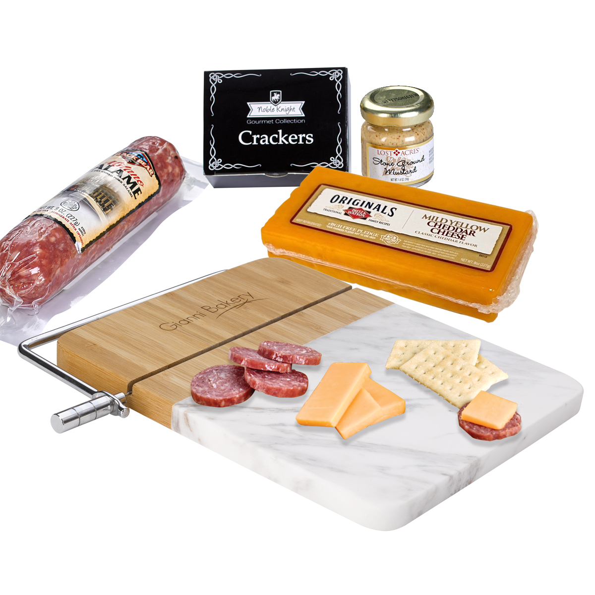 Marble Cutting Board Charcuterie Set-HIT