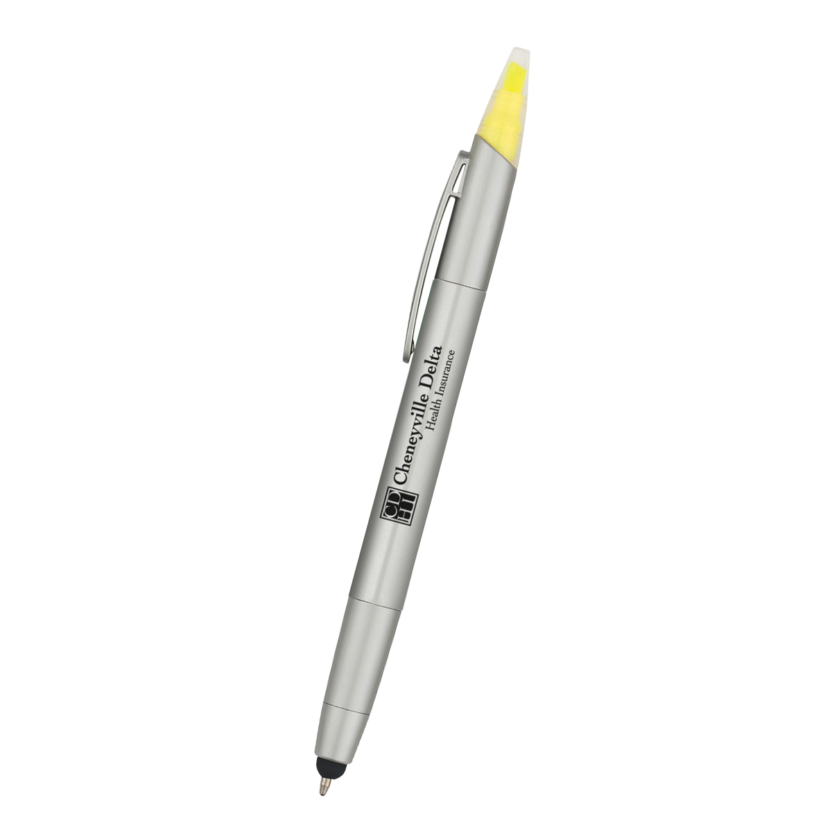 3-In-1 Pen With Highlighter and Stylus-HIT