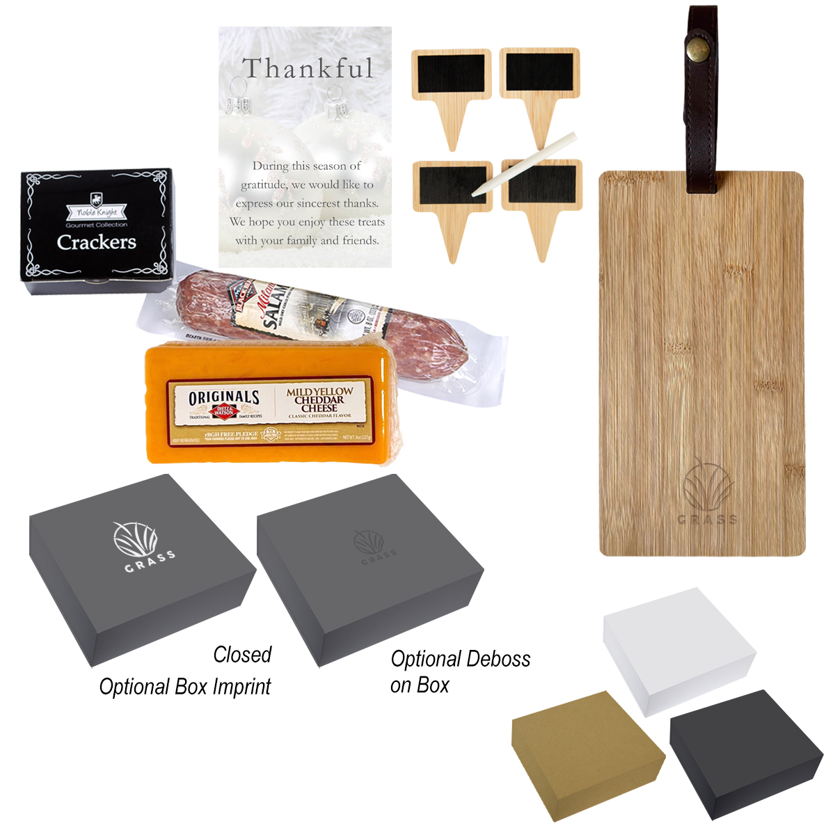 Bamboo Cutting Board Charcuterie Set-HIT