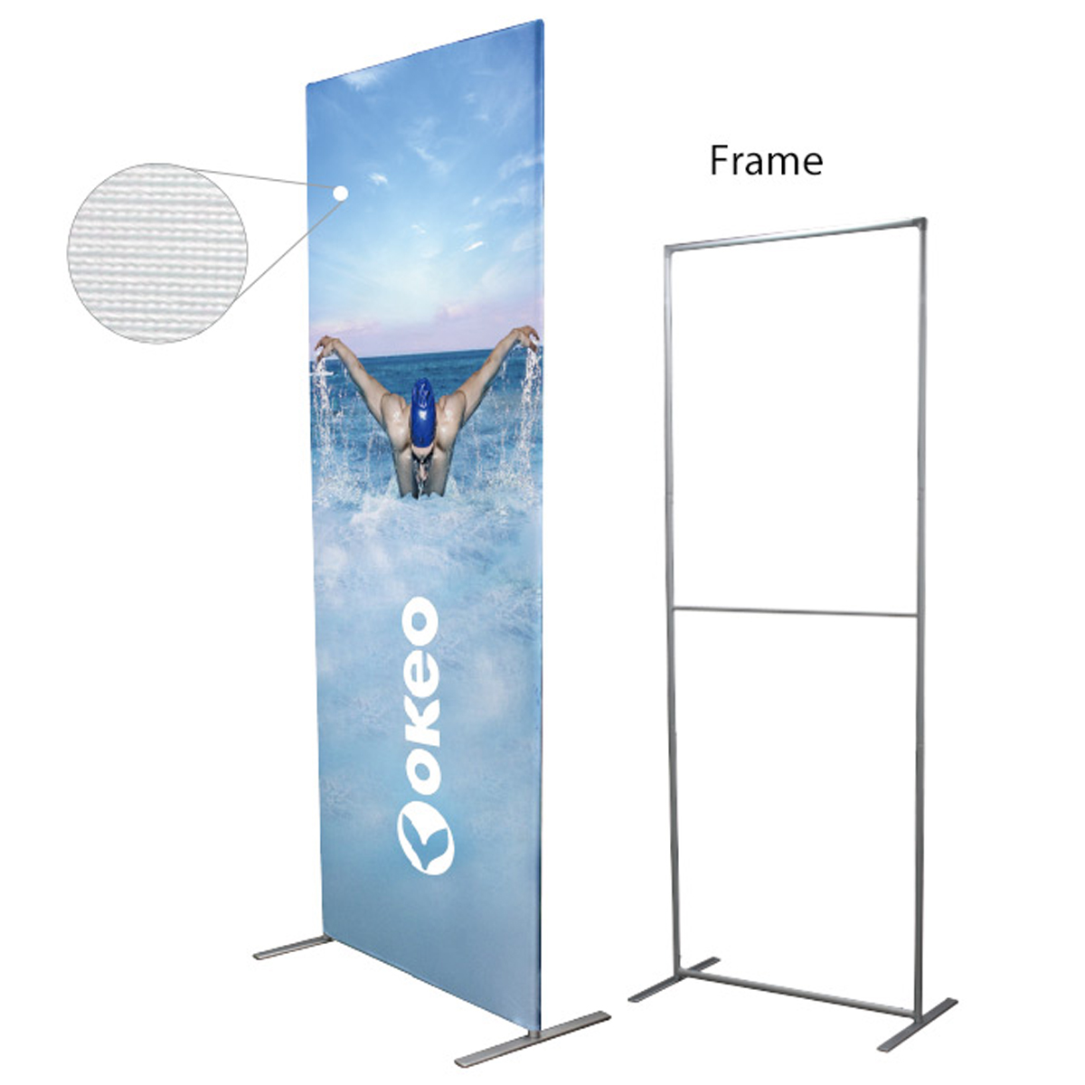 Fabric Banner Stand - Standard-HIT