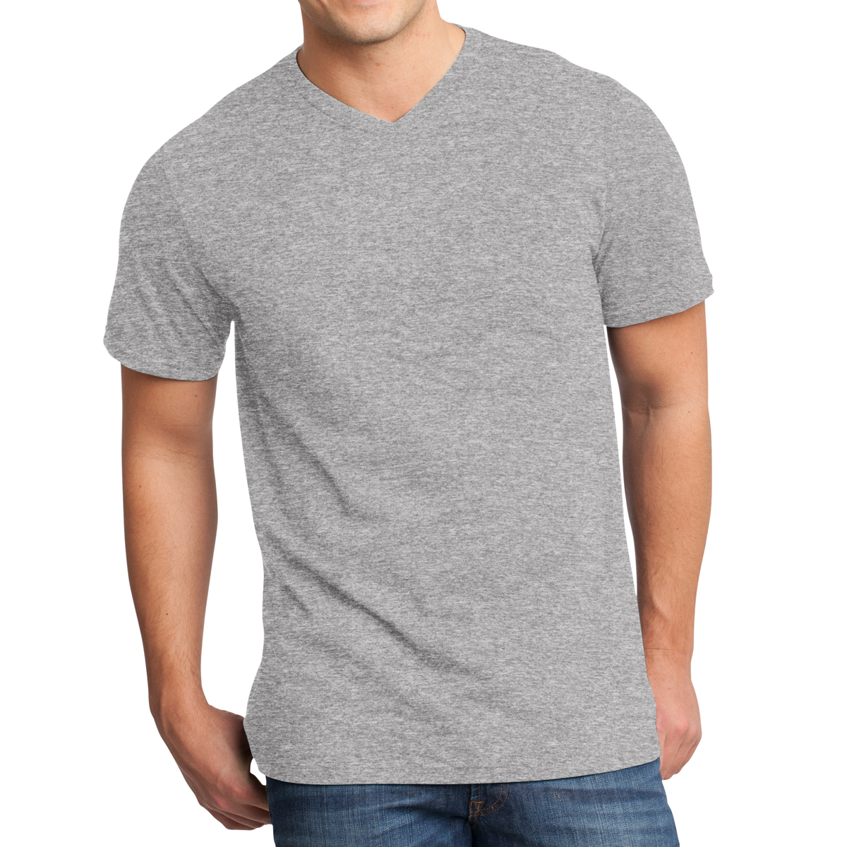 #DT6500 District® Young Men's Very Important Tee® V-Neck - Hit ...