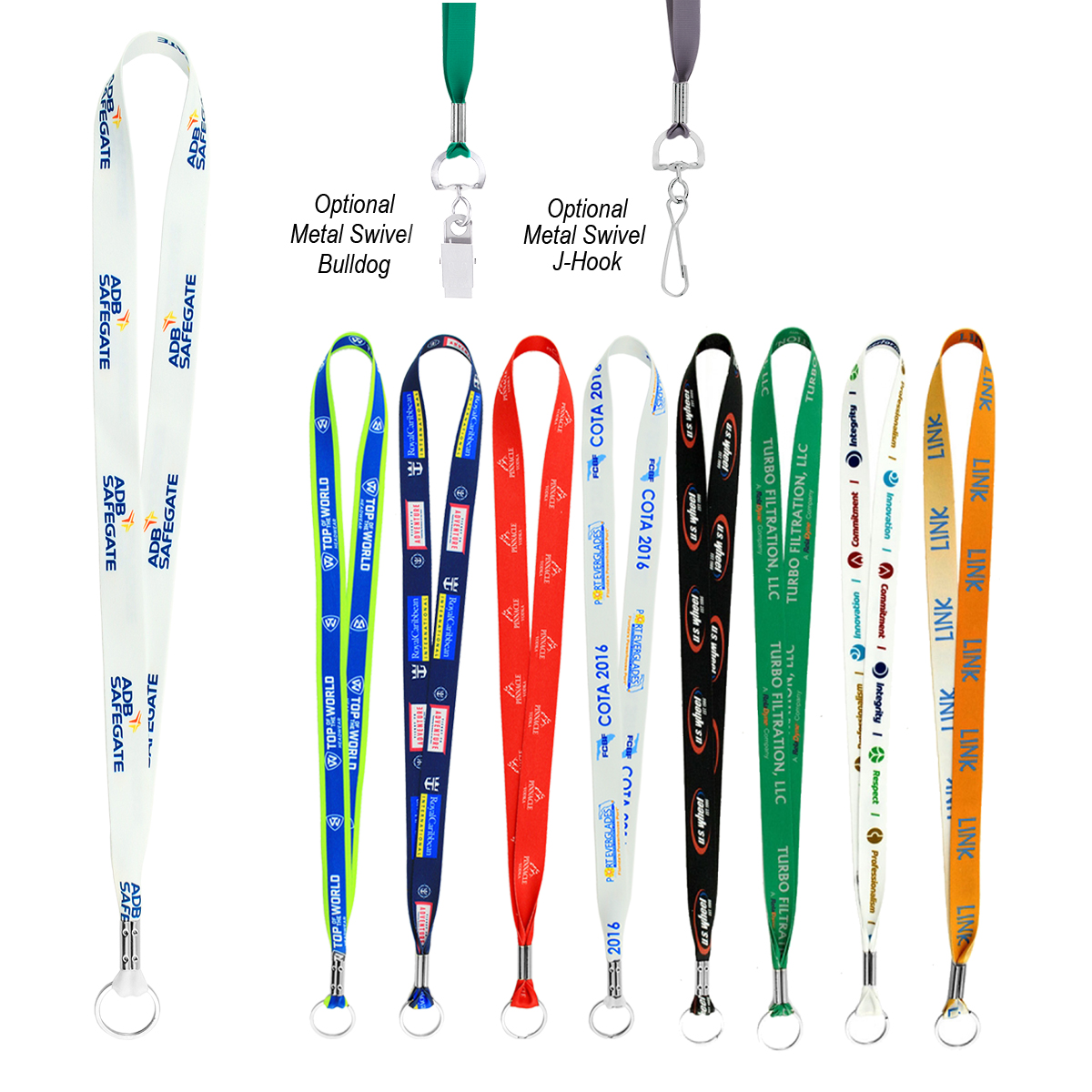 Dye Sublimation Lanyard - 1/2 inch - DSPOLY12 - IdeaStage