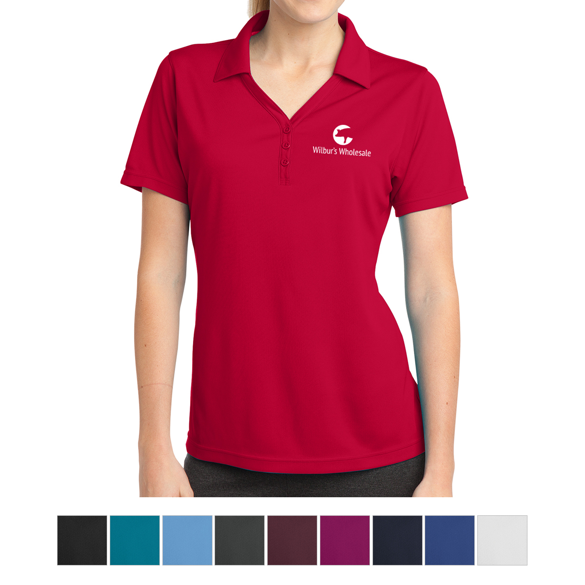 Sport-Tek® Ladies&#8216; PosiCharge® Micro-Mesh Polo-Sport&#45;Tek