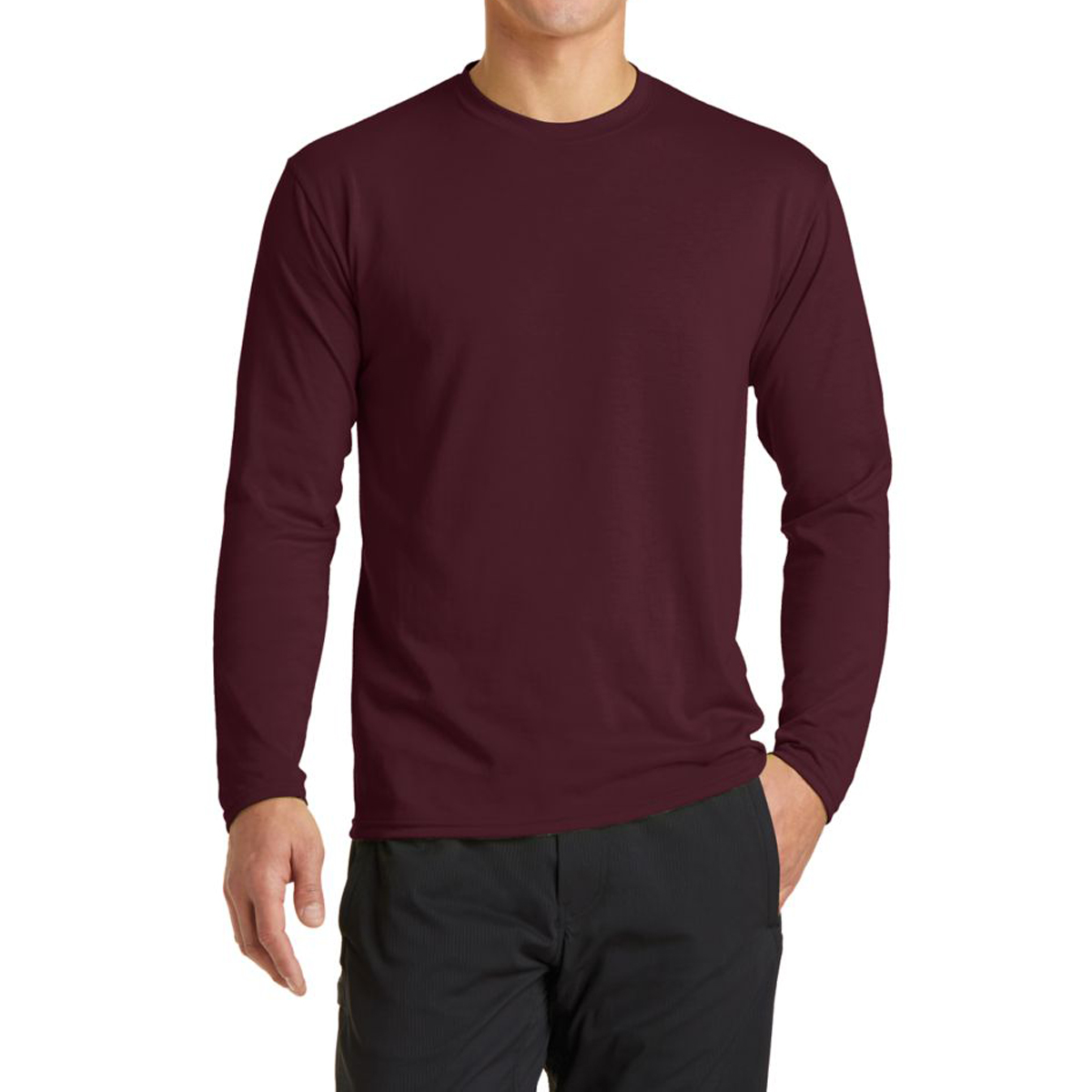 Port & Company® Long Sleeve Performance Blend Tee