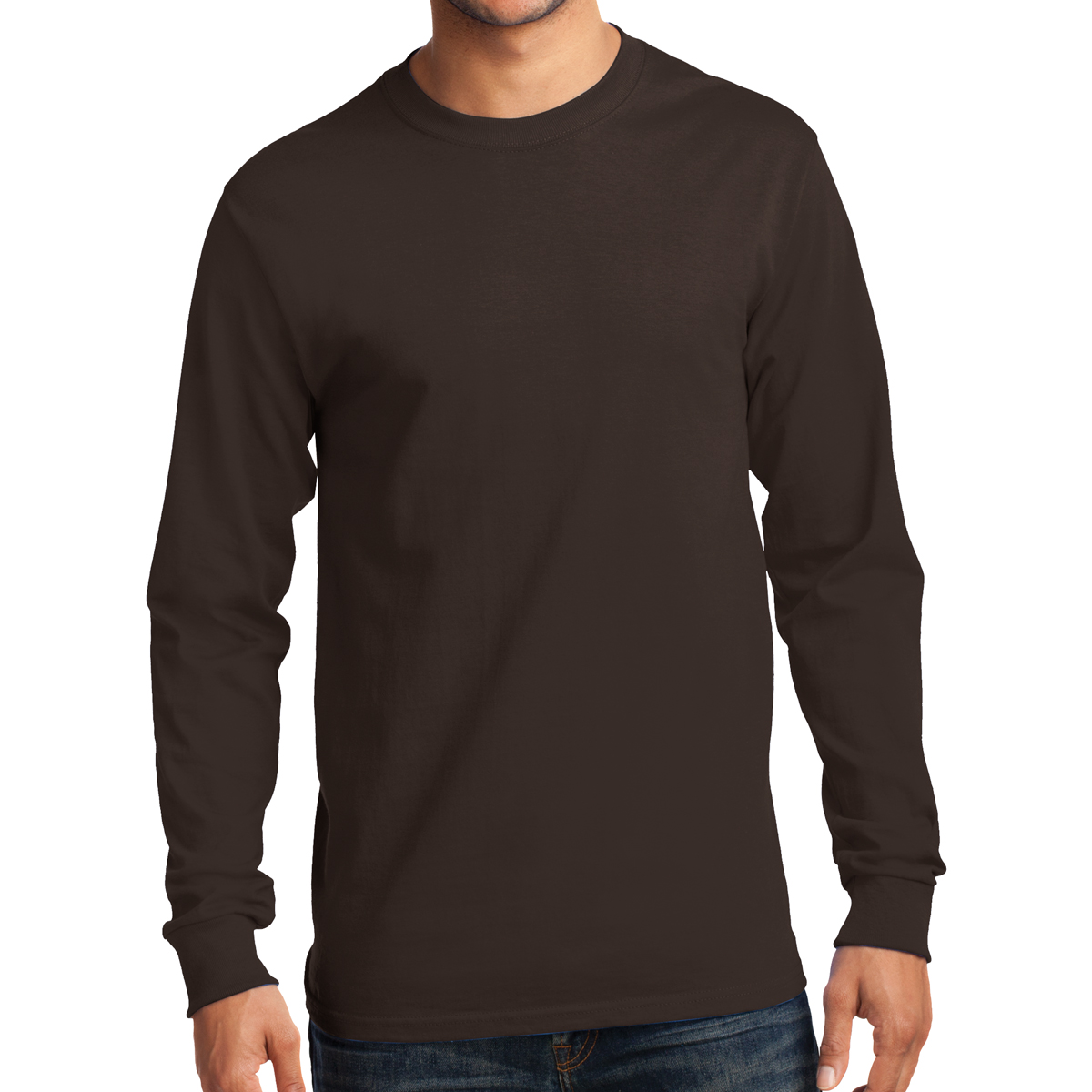 #PC61LS Port & Company® Long Sleeve Essential T-Shirt - Hit Promotional ...
