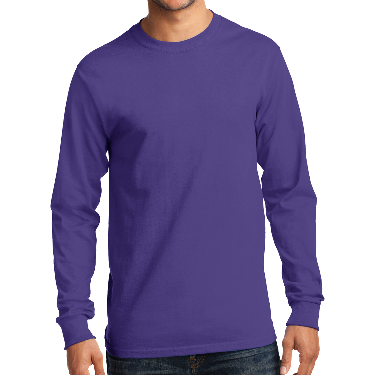 #PC61LS Port & Company® Long Sleeve Essential T-Shirt - Hit Promotional ...
