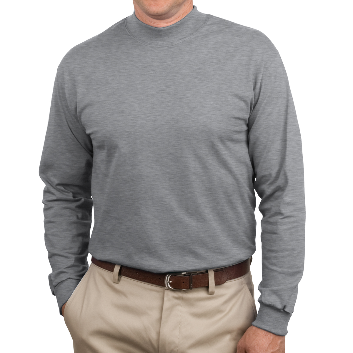 Port & Company® Essential Mock Turtleneck