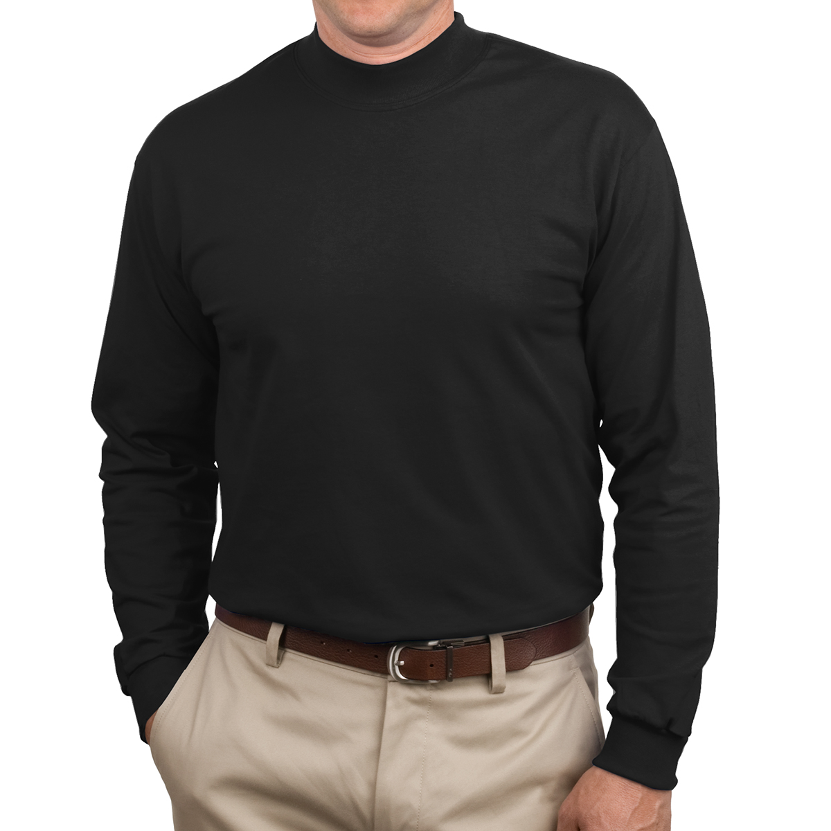 Port & Company® Essential Mock Turtleneck
