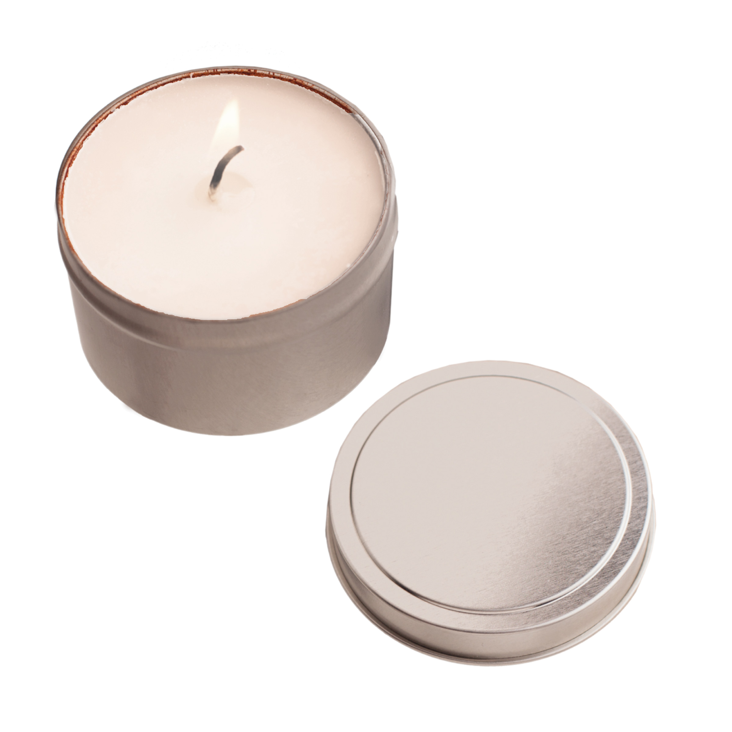 RTC02 2 oz. Candle In Round Tin Hit Promotional Products