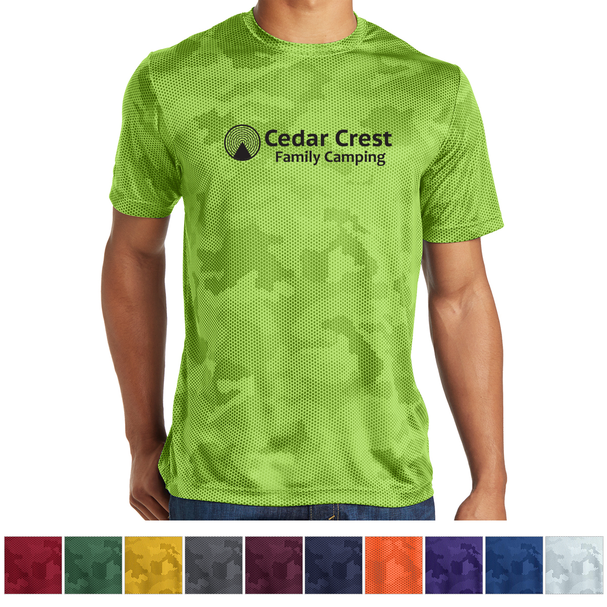 Sport-Tek® CamoHex Tee