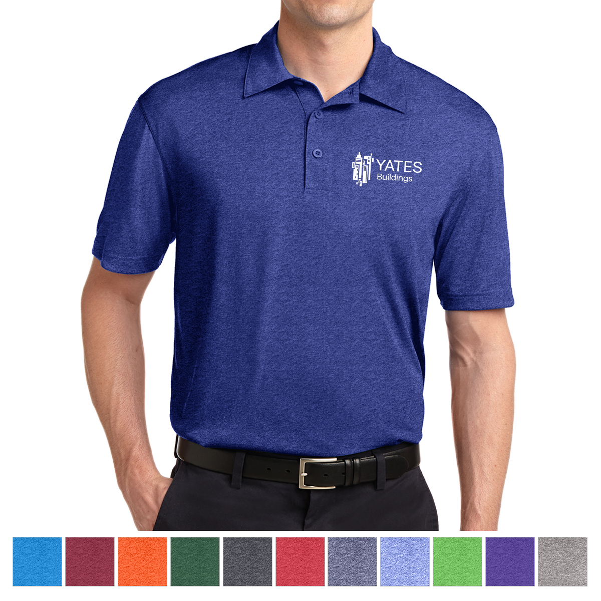 Sport-Tek® Heather Contender™ Polo