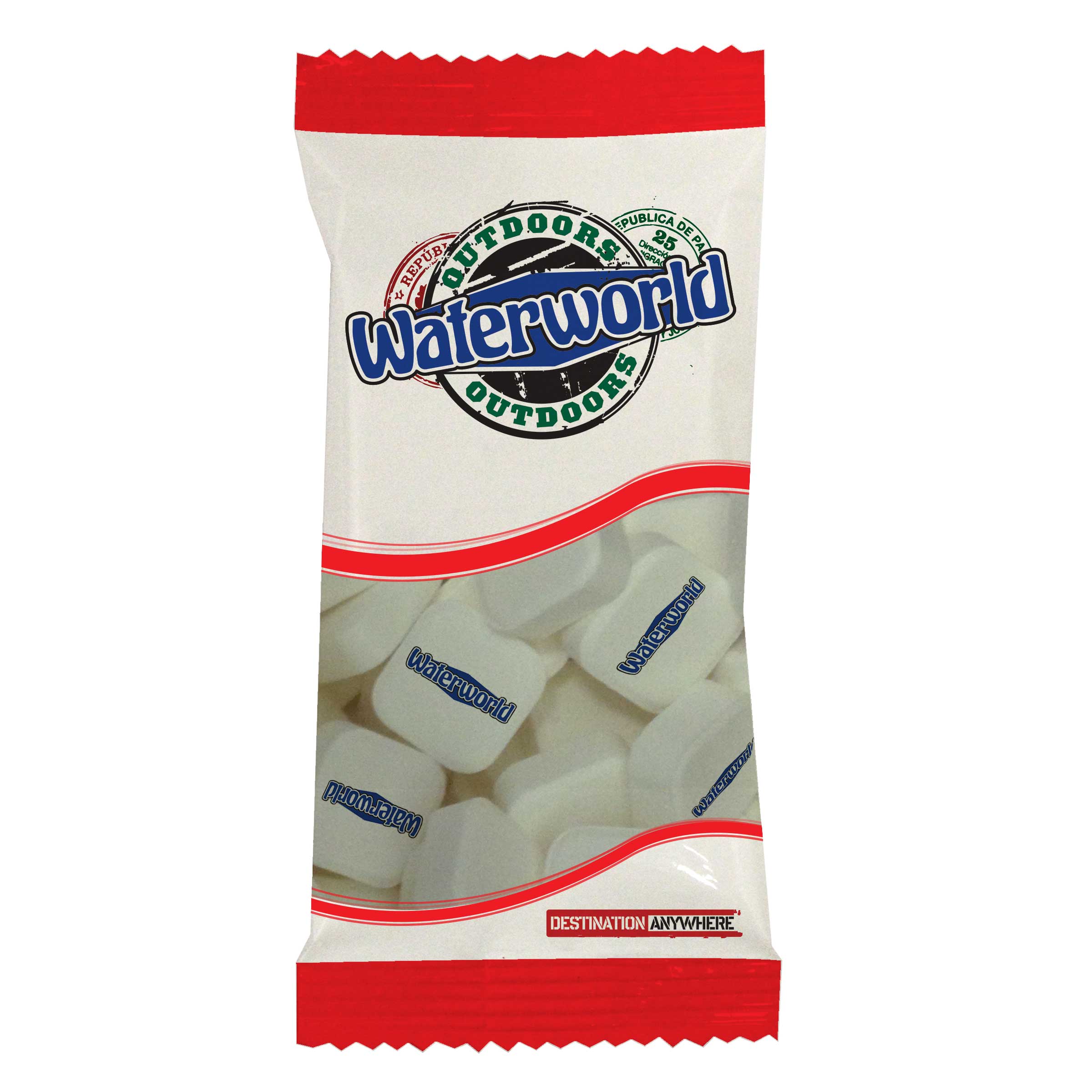Zagasnacks™ Pack Promo Bag with Printed Mints - 5" - SIL