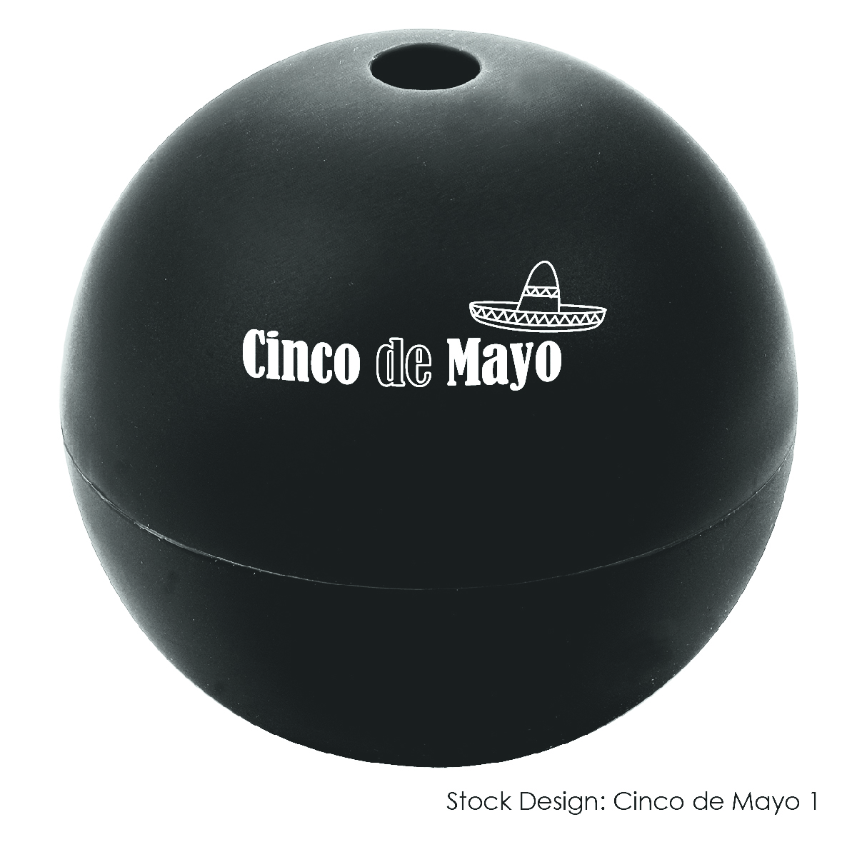2146-CDM - Cinco De Mayo Silicone Ice Cube Sphere Mold