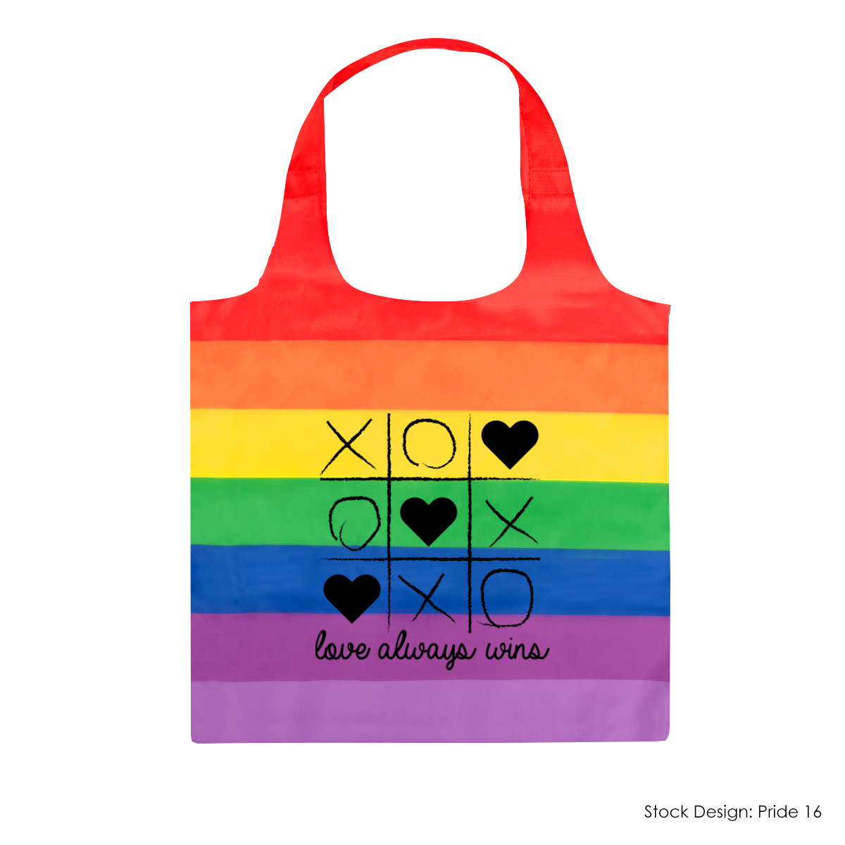 30069-PRI - Pride Rainbow Tote Bag