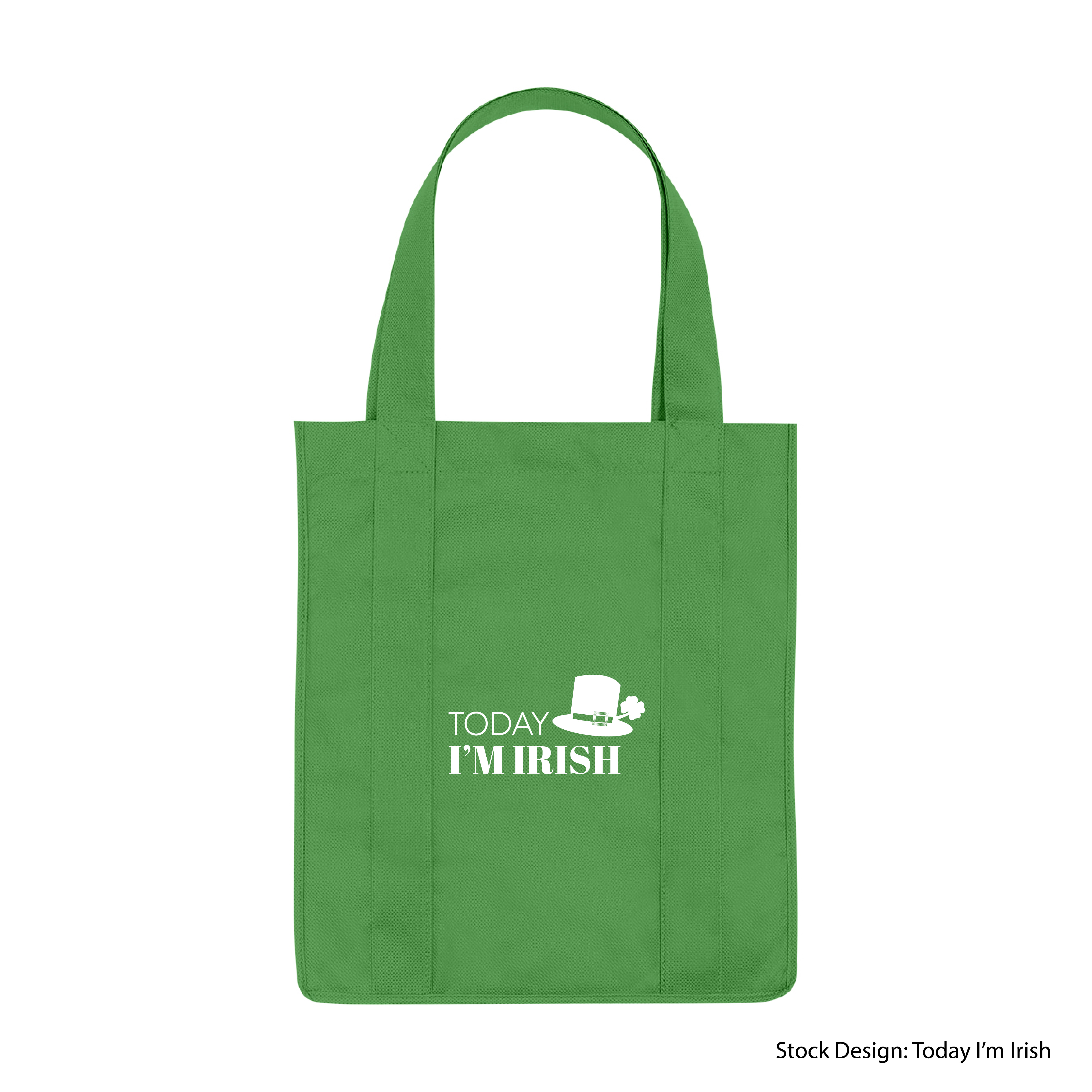 3031-STP - St. Patrick's Day Non-Woven Shopper Tote Bag