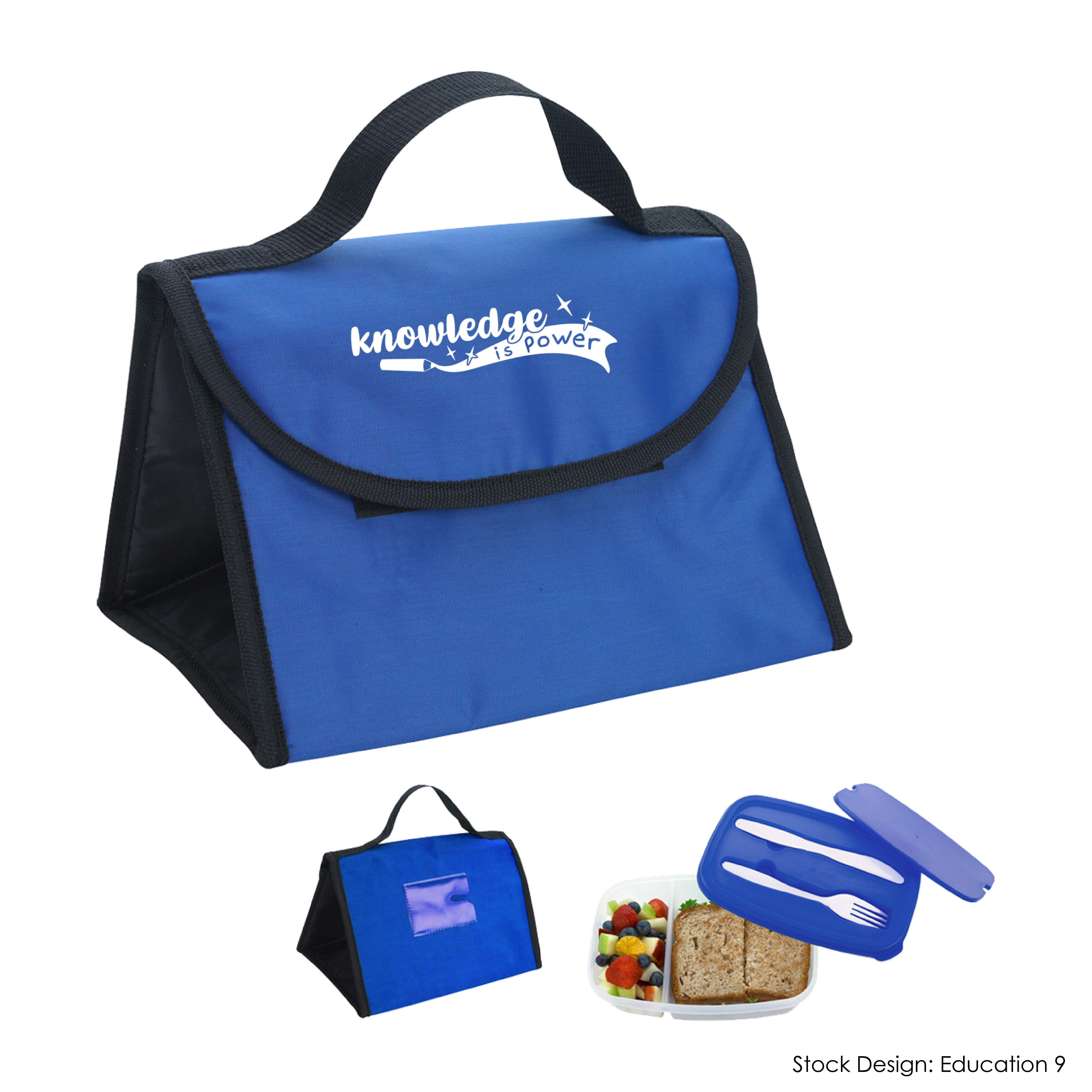 3526-BTS - Back To School Container And Lunch Bag Combo