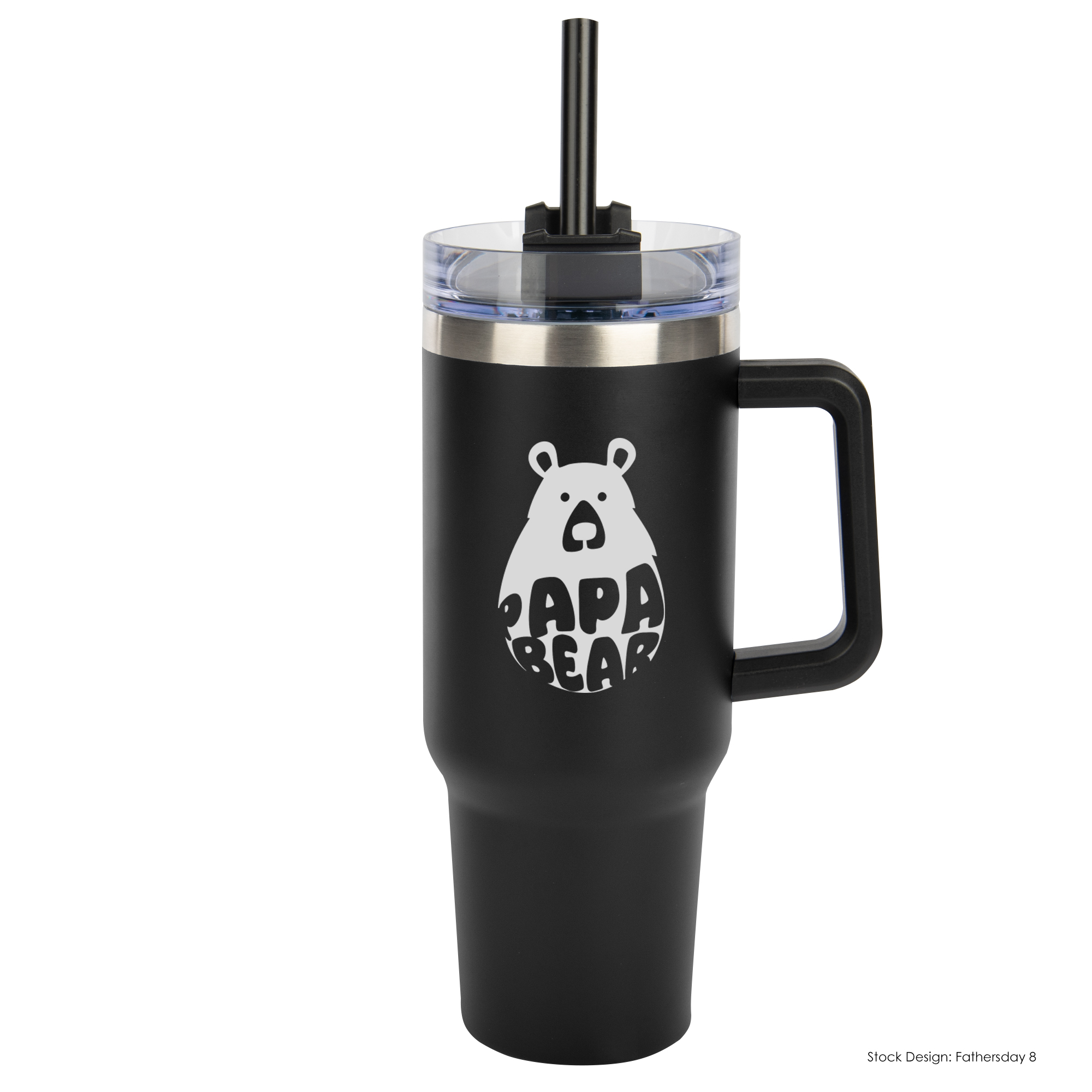 50035-FAT - Father's Day 40 Oz. Intrepid Stainless Steel Tumbler