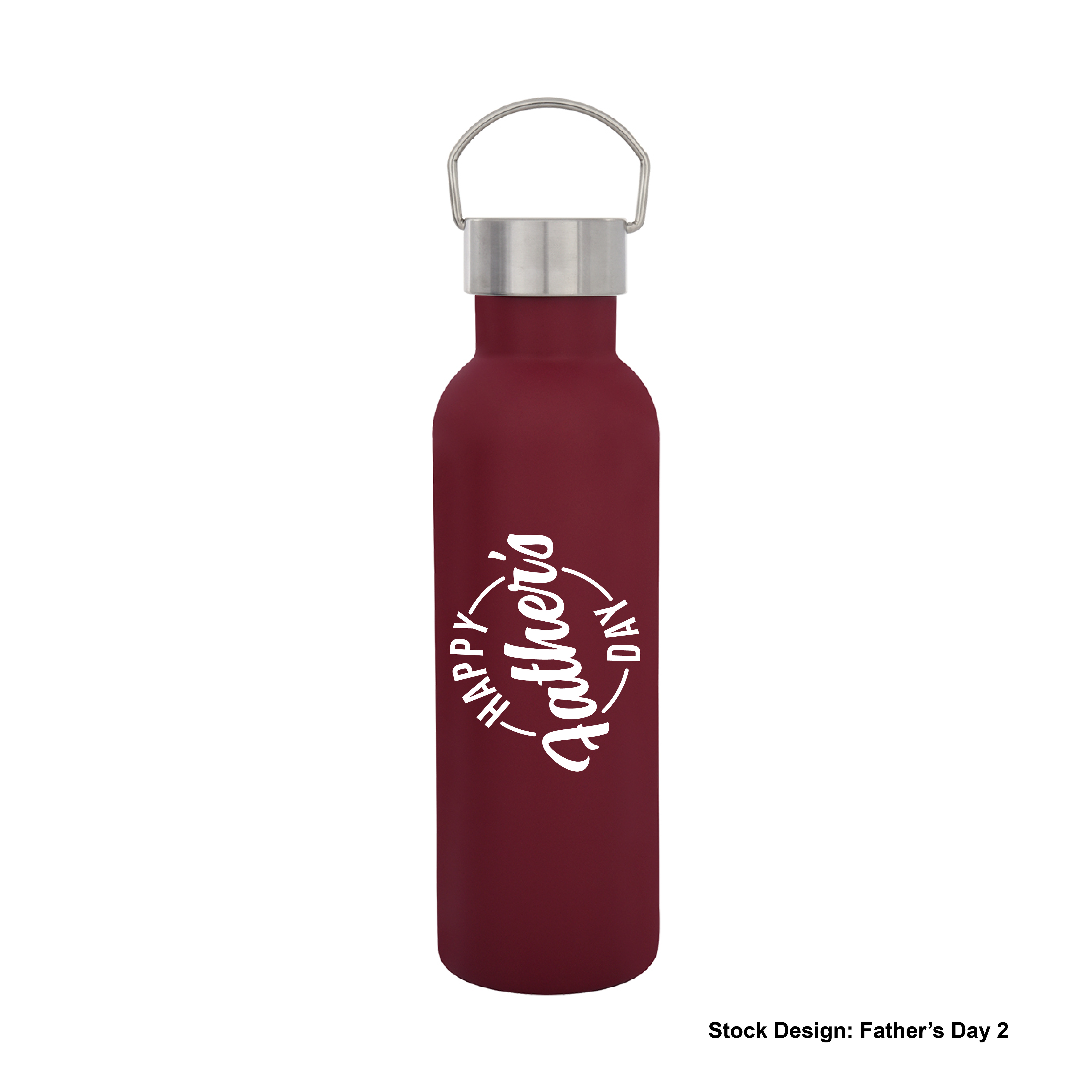 5536-FAT - Father's Day 28 Oz. Tipton Stainless Steel Bottle