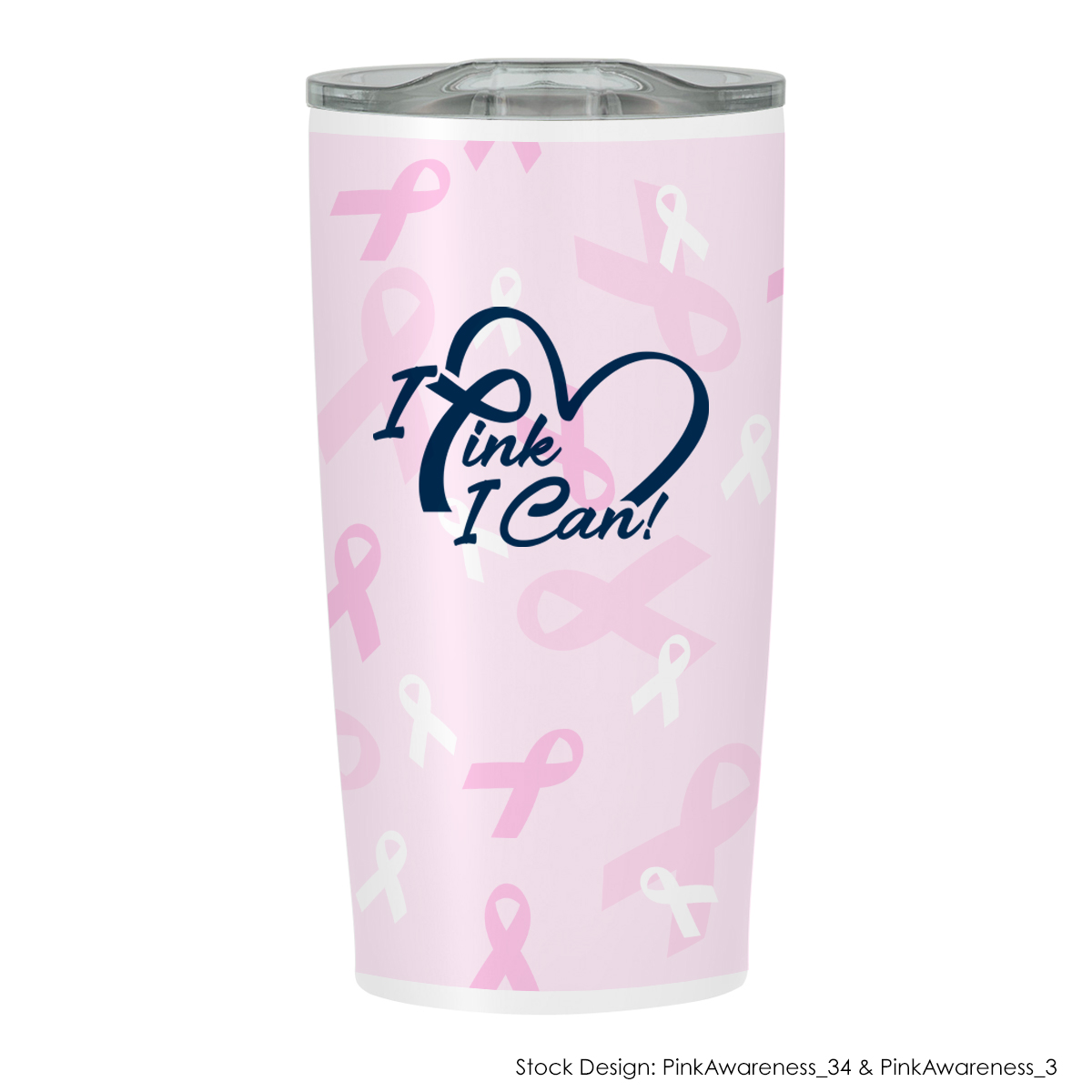 55790-BCA - Breast Cancer Awareness 20 Oz. Full Color Himalayan Tumbler
