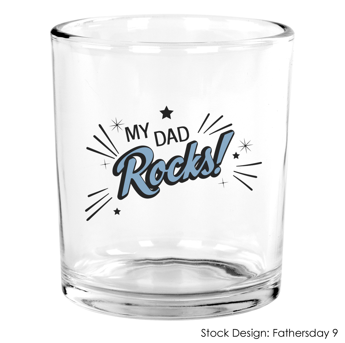 6054-FAT - Father's Day 10.5 Whiskey Glass