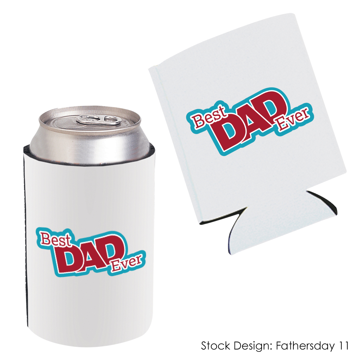 88001-FAT - Father's Day Collapsible Can Cooler