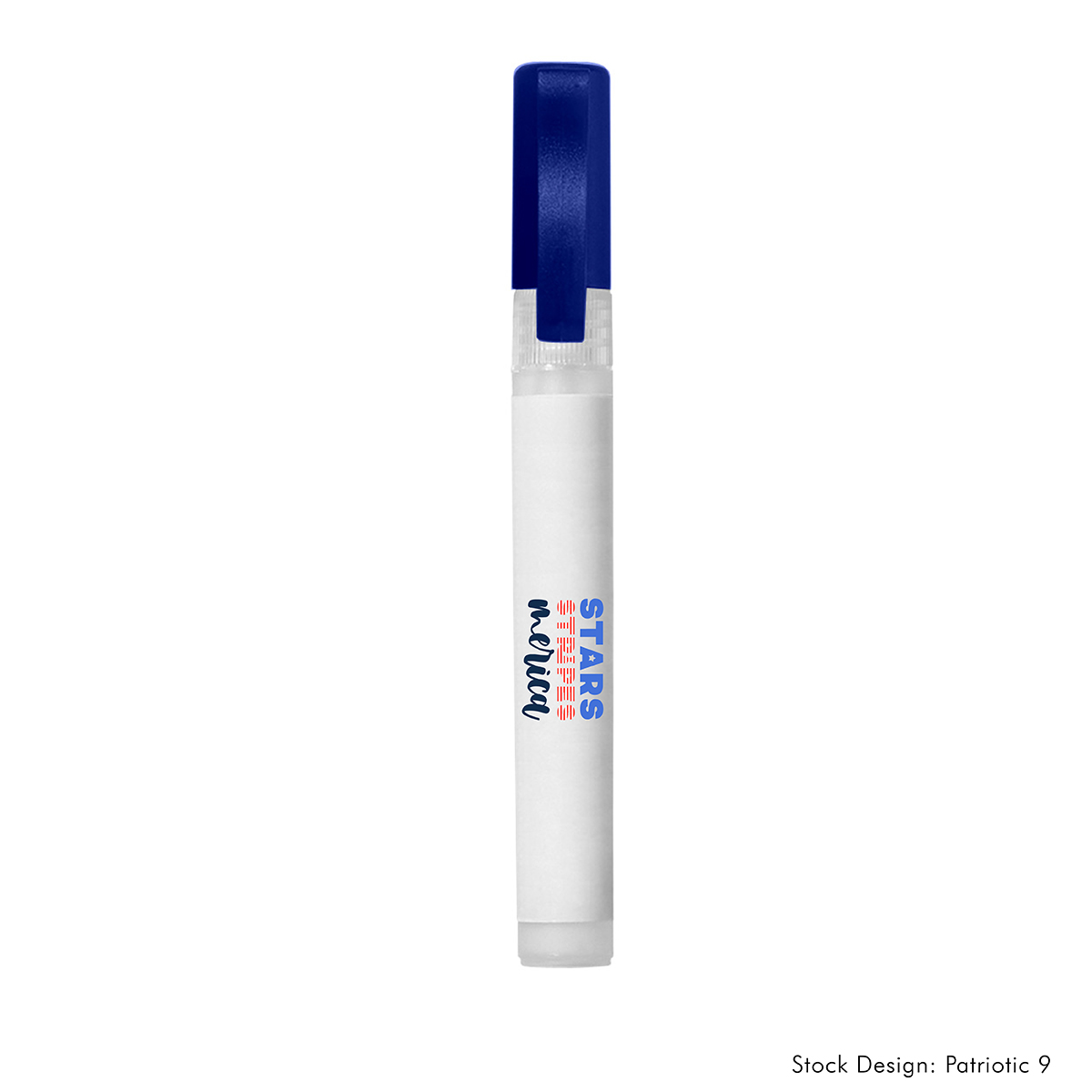 9059-MEM - Memorial Day .34 Oz. Hand Sanitizer Spray Pump