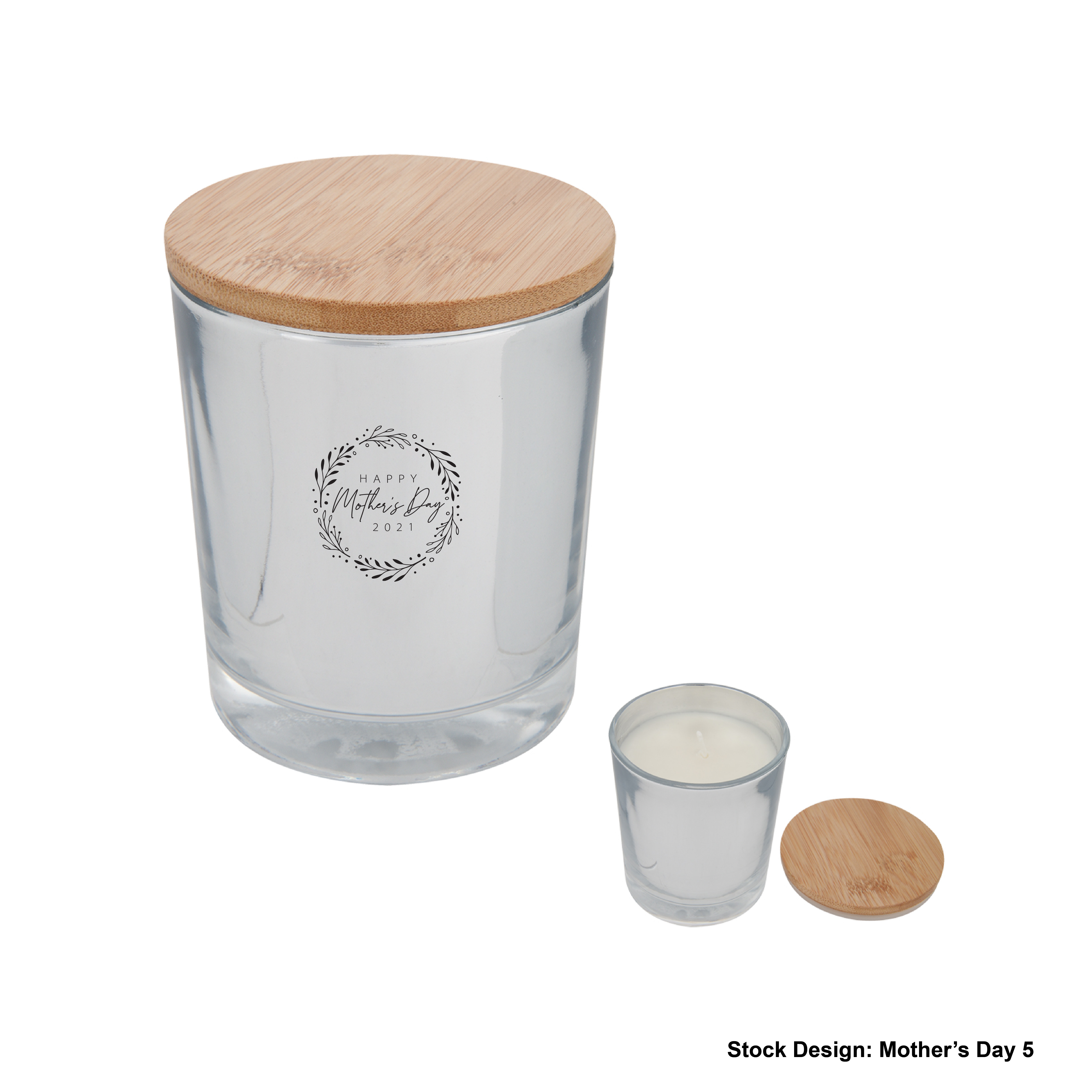 9230-MOT - Mother's Day Bamboo Soy Candle